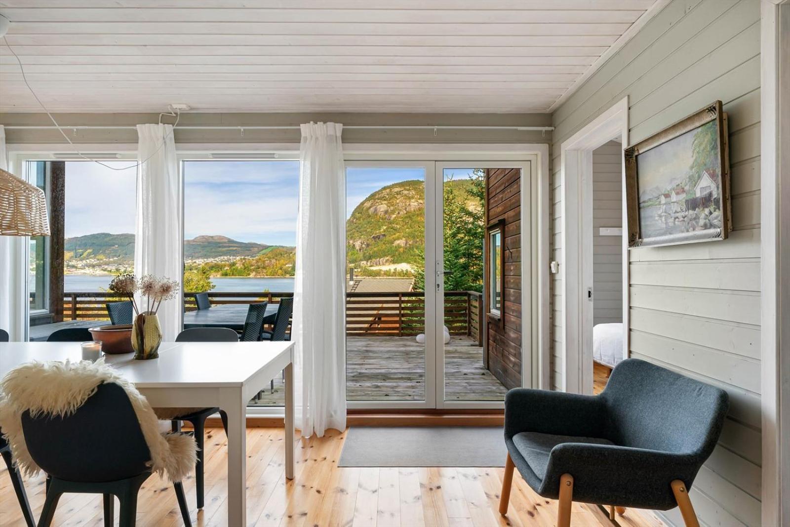 约尔珀兰Charming House Located By The Fjord With The Pultpitrock Within Short Distance别墅 外观 照片