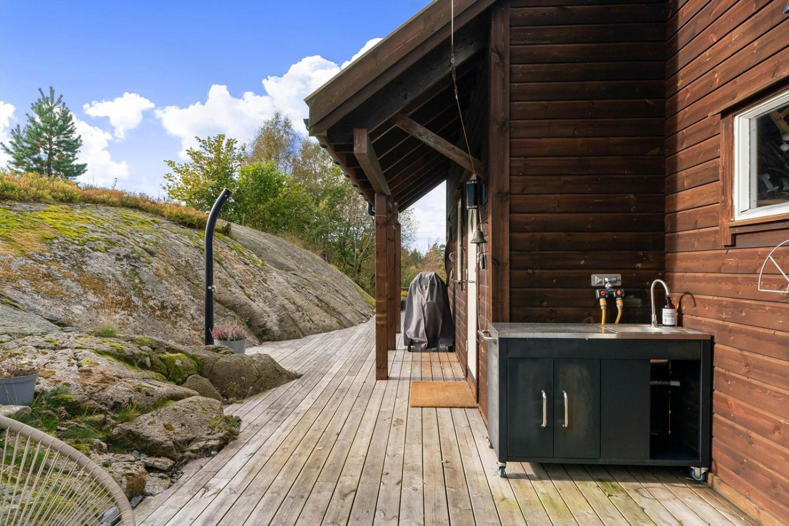 约尔珀兰Charming House Located By The Fjord With The Pultpitrock Within Short Distance别墅 外观 照片