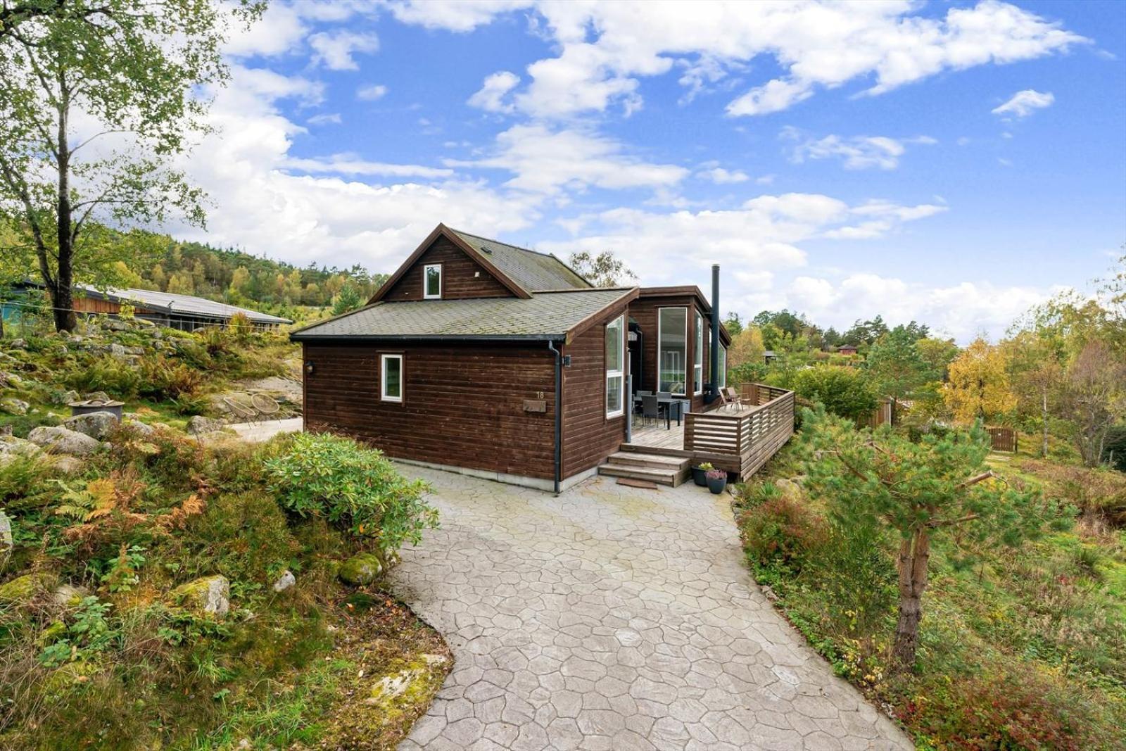 约尔珀兰Charming House Located By The Fjord With The Pultpitrock Within Short Distance别墅 外观 照片