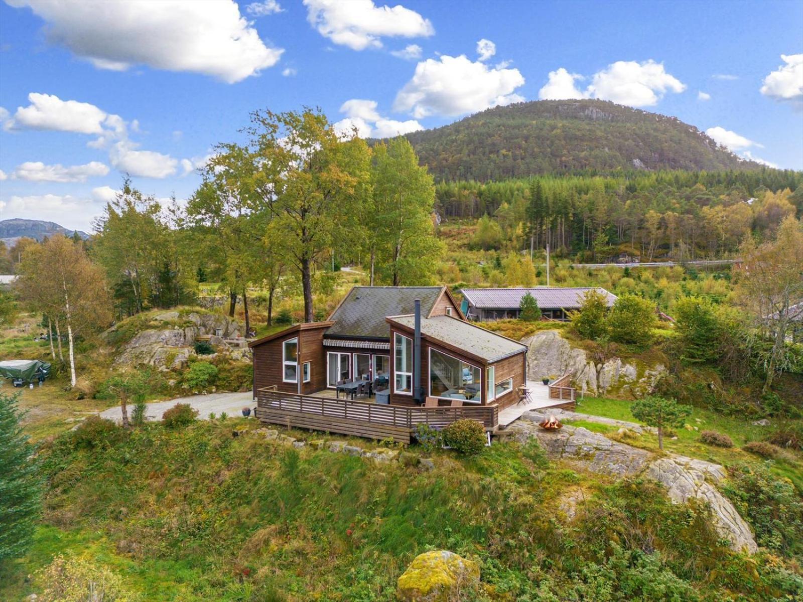 约尔珀兰Charming House Located By The Fjord With The Pultpitrock Within Short Distance别墅 外观 照片